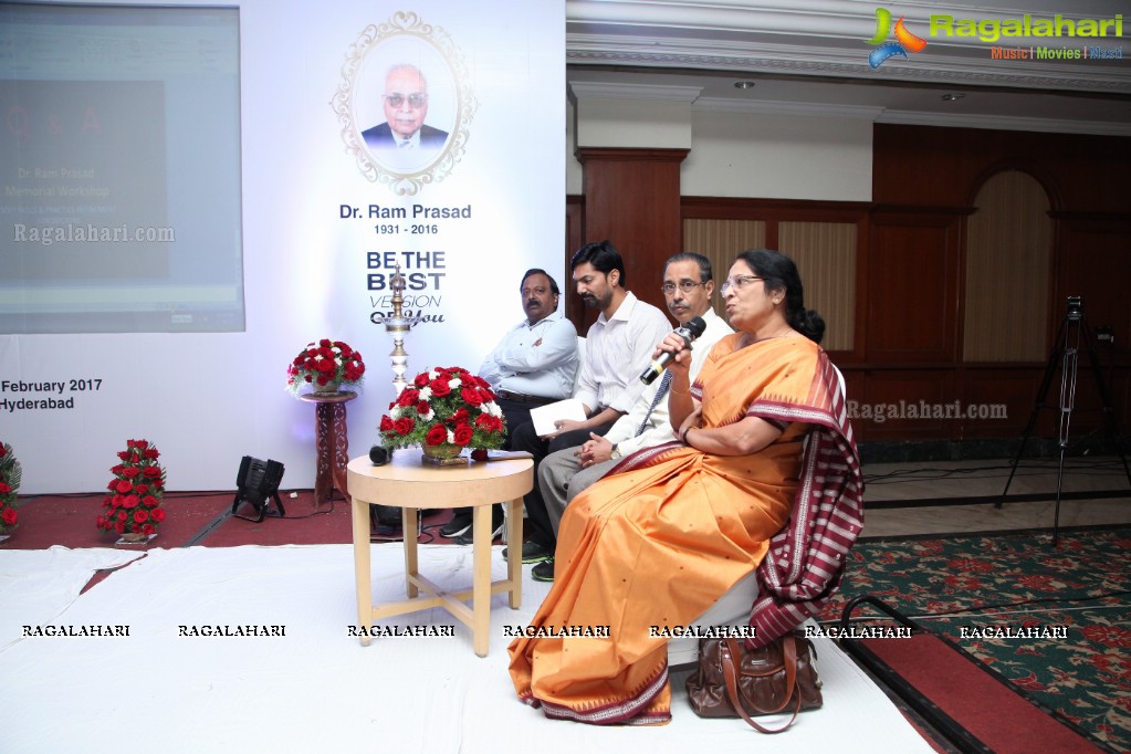 Dr. Ram Prasad Memorial Workshop at The Katriya Hotel and Towers, Somajiguda, Hyderabad