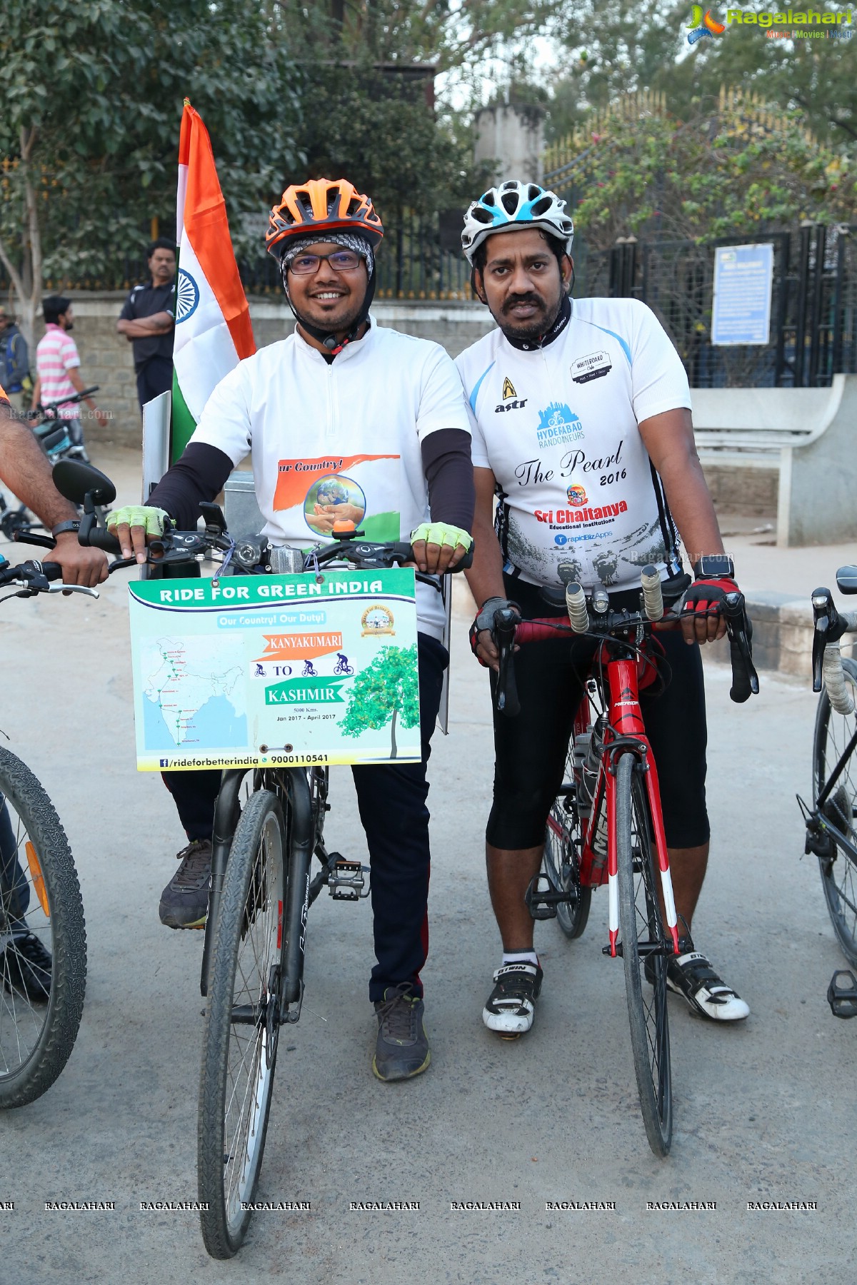 Ride For Green India - A Cycling Expedition From Kashmir To Kanyakumari by B. Ravi Kiran