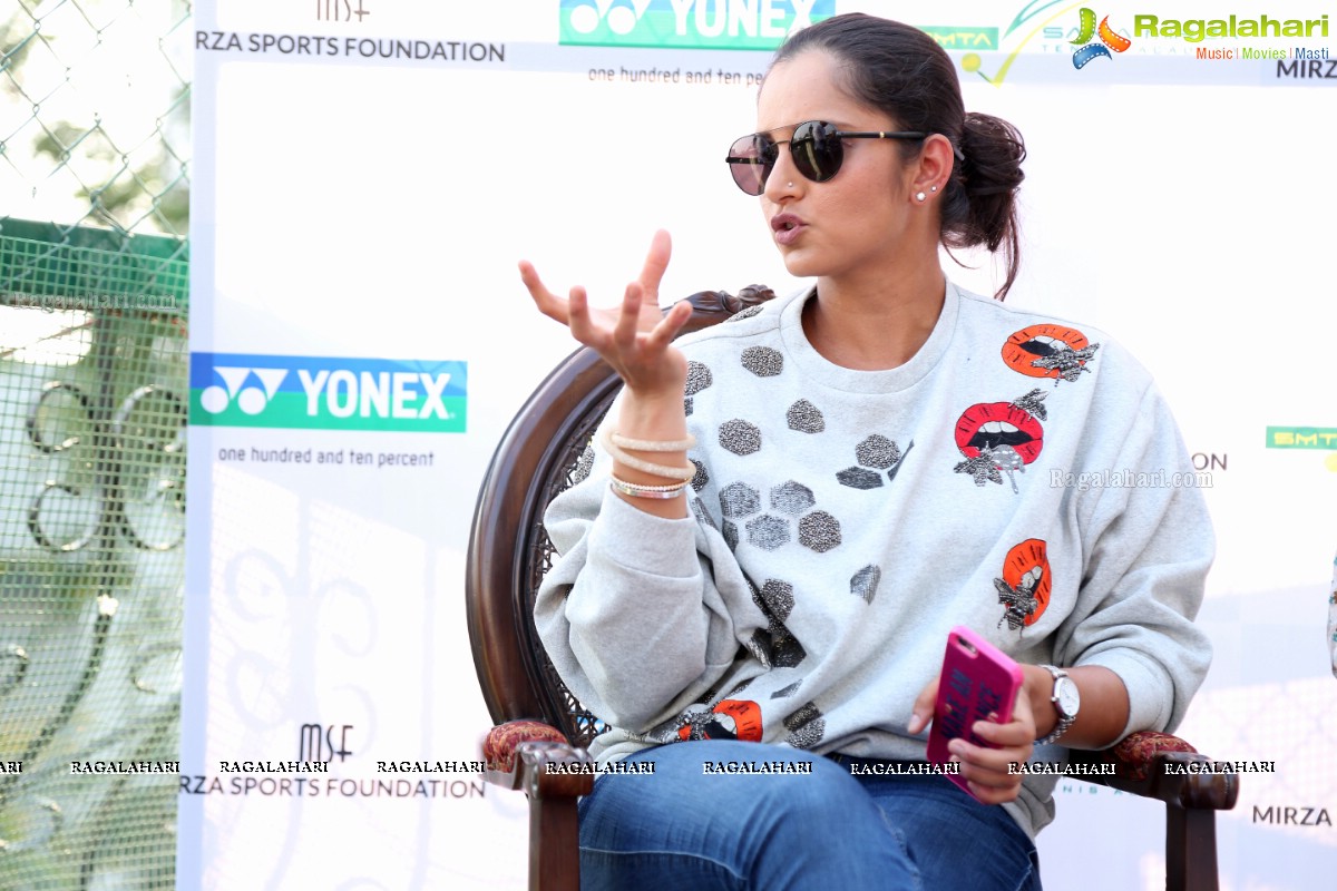 Launch of Grassroot Level Academy by Sania Mirza Tennis Academy (SMTA)