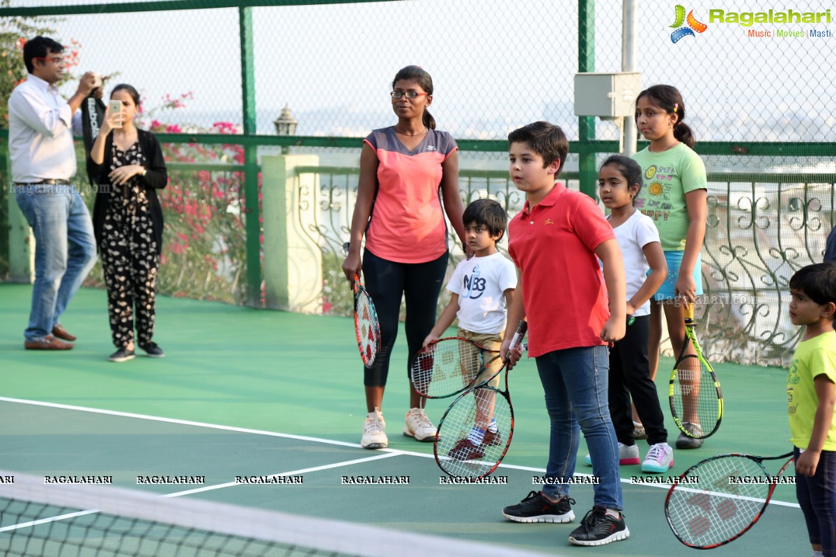 Launch of Grassroot Level Academy by Sania Mirza Tennis Academy (SMTA)