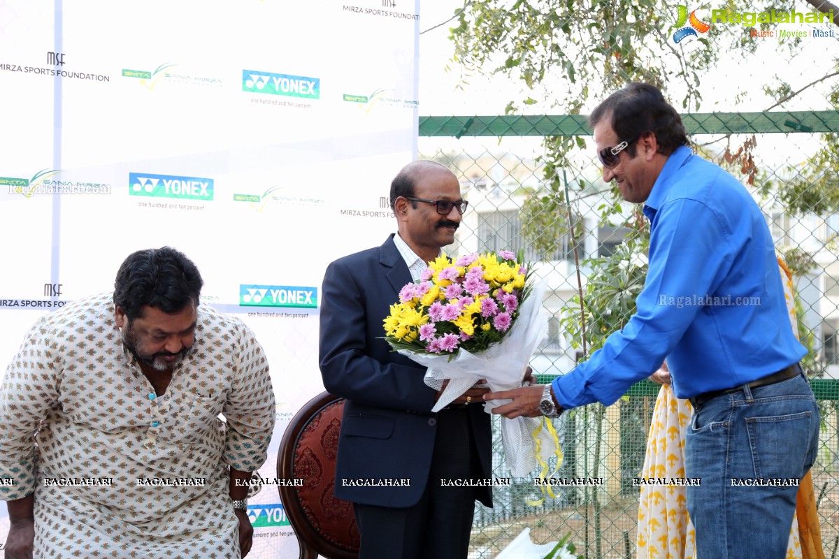 Launch of Grassroot Level Academy by Sania Mirza Tennis Academy (SMTA)