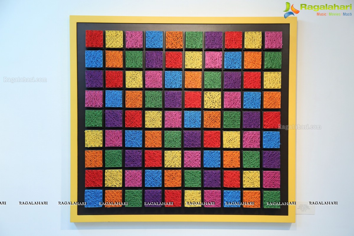 Memory Weave of Pixels and Patterns at Shrishti Art Gallery, Jubilee Hills, Hyderabad