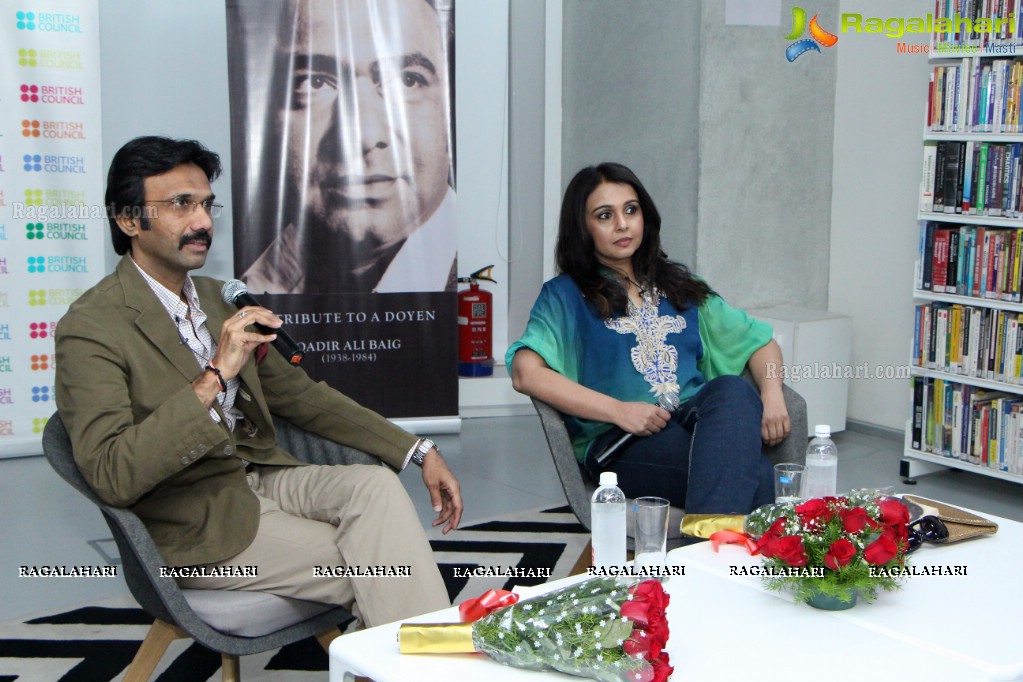 An Interactive Session with Mohammad Ali Baig and Suchitra Krishnamoorthi at British Council, Hyderabad
