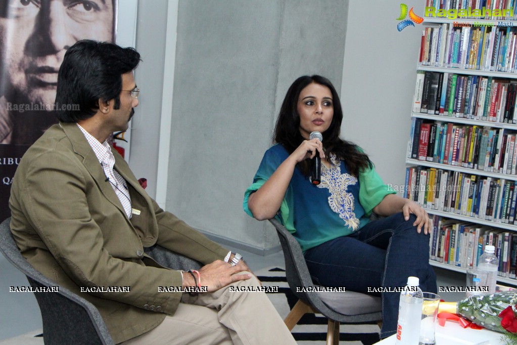 An Interactive Session with Mohammad Ali Baig and Suchitra Krishnamoorthi at British Council, Hyderabad