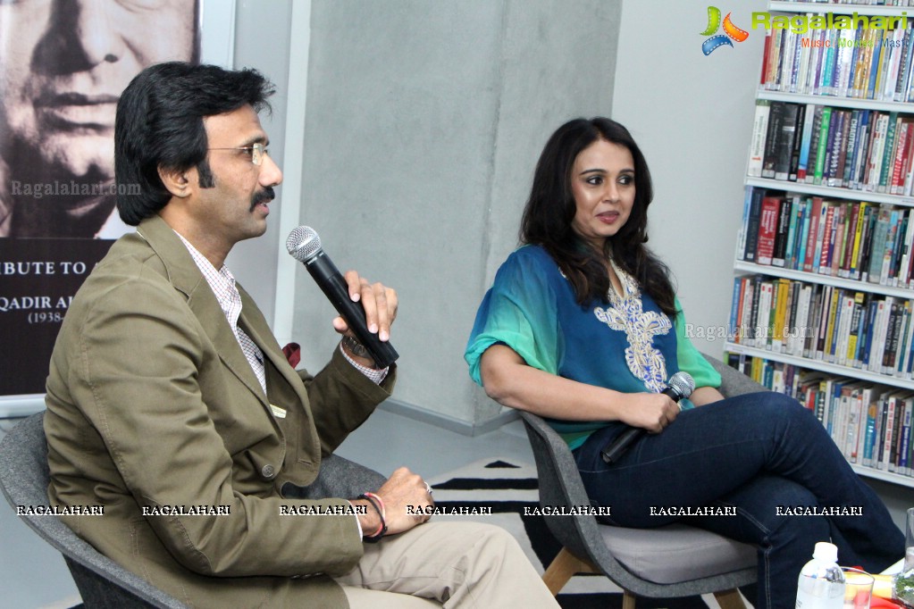 An Interactive Session with Mohammad Ali Baig and Suchitra Krishnamoorthi at British Council, Hyderabad