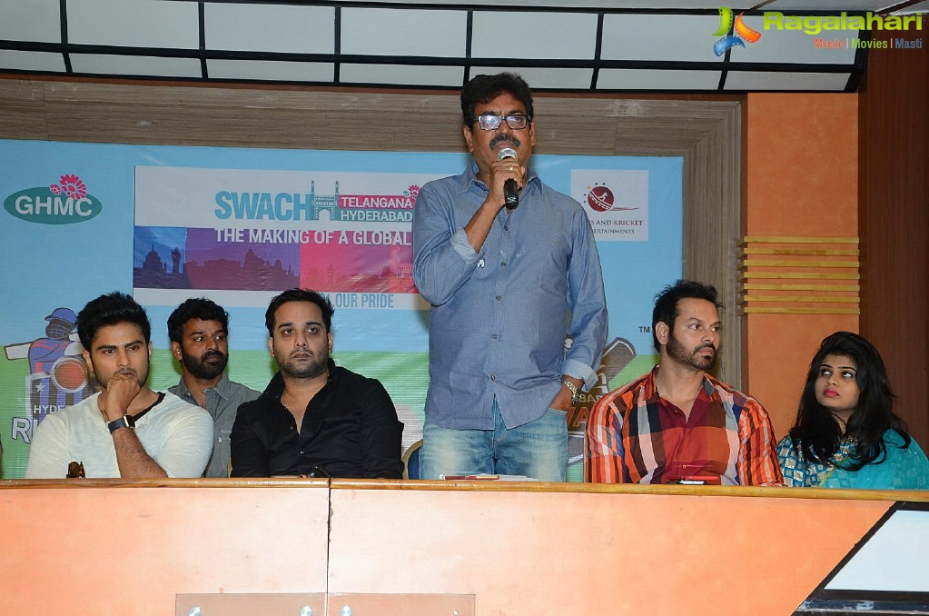 Swachh Hyderabad Cricket Match 2017 Press Meet