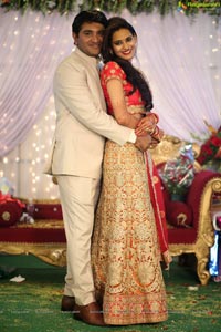 Swetha Jadhav Wedding Reception