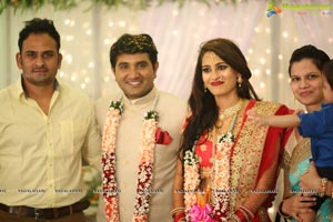 Swetha Jadhav Wedding Reception