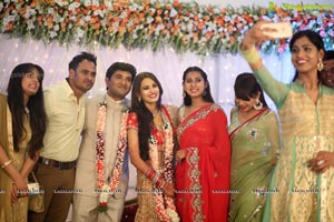 Swetha Jadhav Wedding Reception