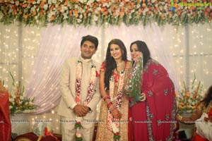 Swetha Jadhav Wedding Reception