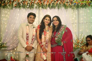 Swetha Jadhav Wedding Reception