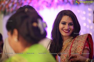 Swetha Jadhav Wedding Reception