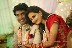 Swetha Jadhav Wedding Reception