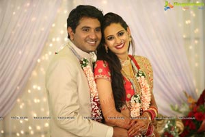 Swetha Jadhav Wedding Reception