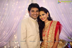 Swetha Jadhav Wedding Reception