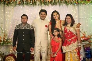 Swetha Jadhav Wedding Reception