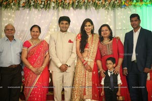 Swetha Jadhav Wedding Reception