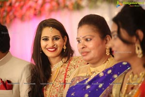 Swetha Jadhav Wedding Reception