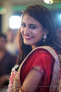 Swetha Jadhav Wedding Reception