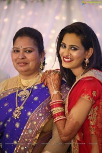 Swetha Jadhav Wedding Reception