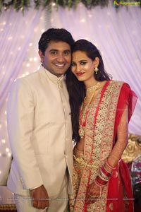 Swetha Jadhav Wedding Reception