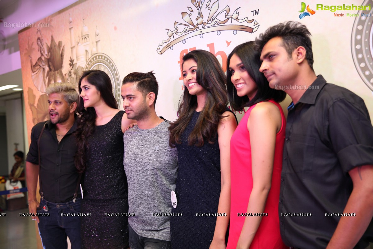 Telangana Auditions of Miss India 2017 at Big Bazaar, Ameerpet, Hyderabad