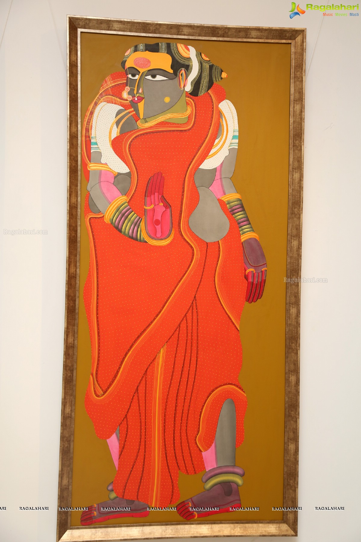 Exhibition of Works by Thota Vaikuntam at Chitramayee State Gallery of Art, Hyderabad