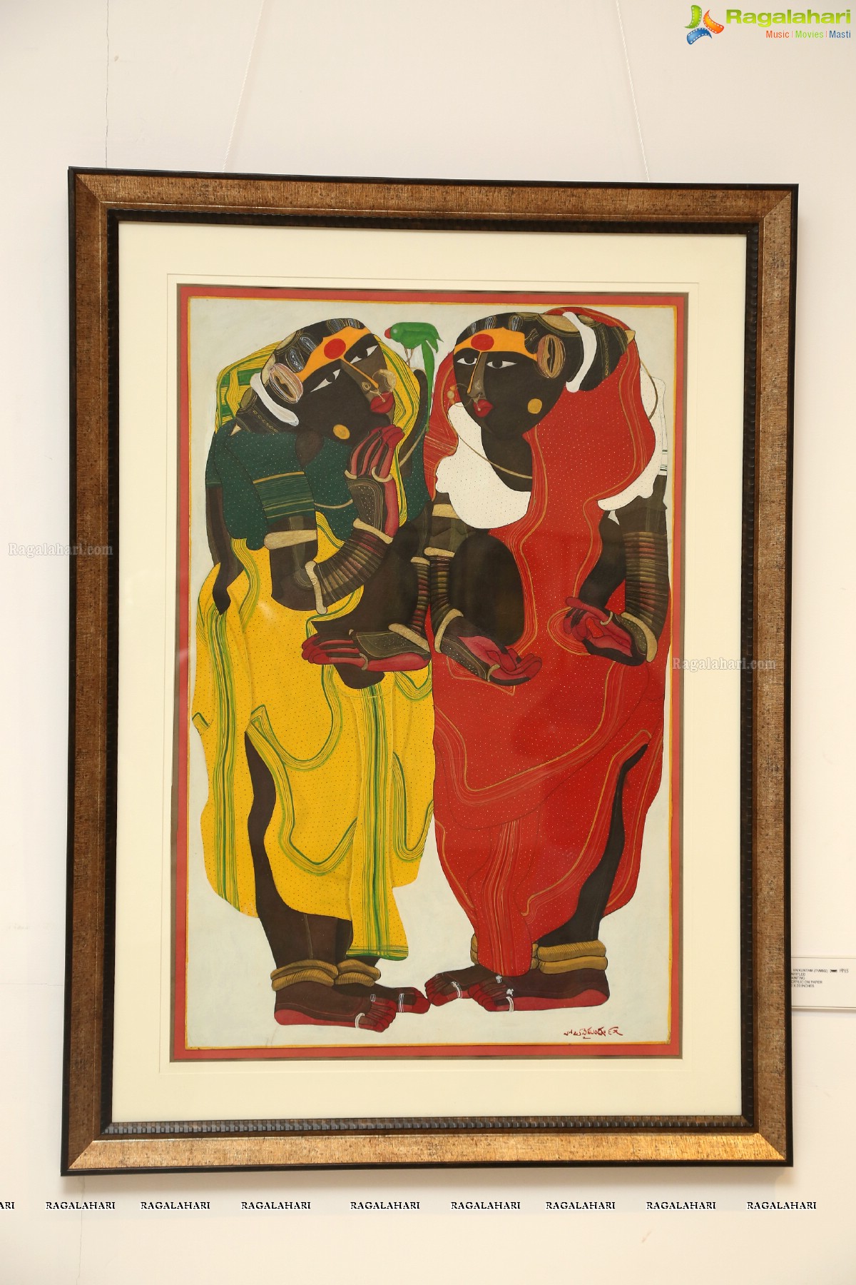 Exhibition of Works by Thota Vaikuntam at Chitramayee State Gallery of Art, Hyderabad