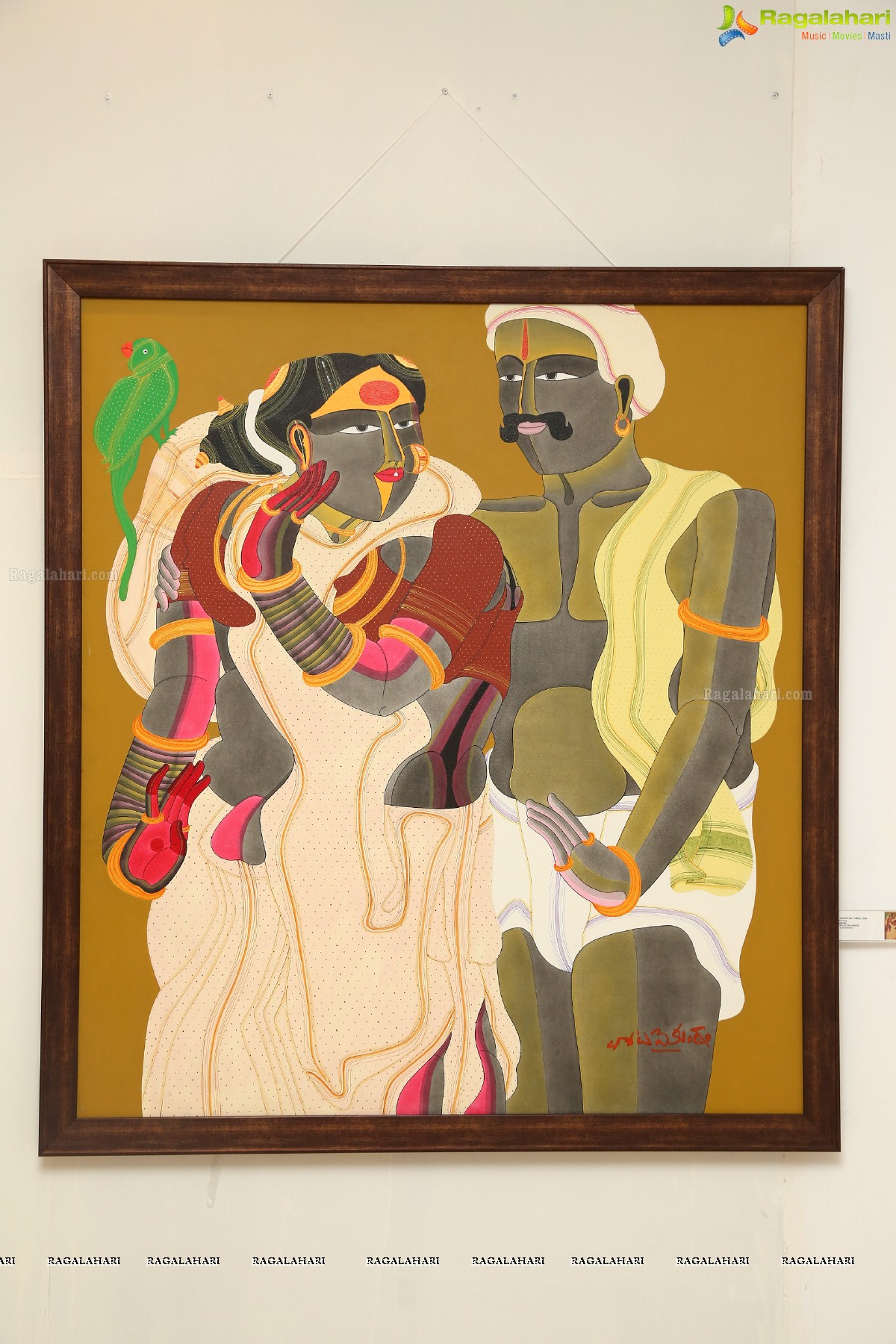 Exhibition of Works by Thota Vaikuntam at Chitramayee State Gallery of Art, Hyderabad