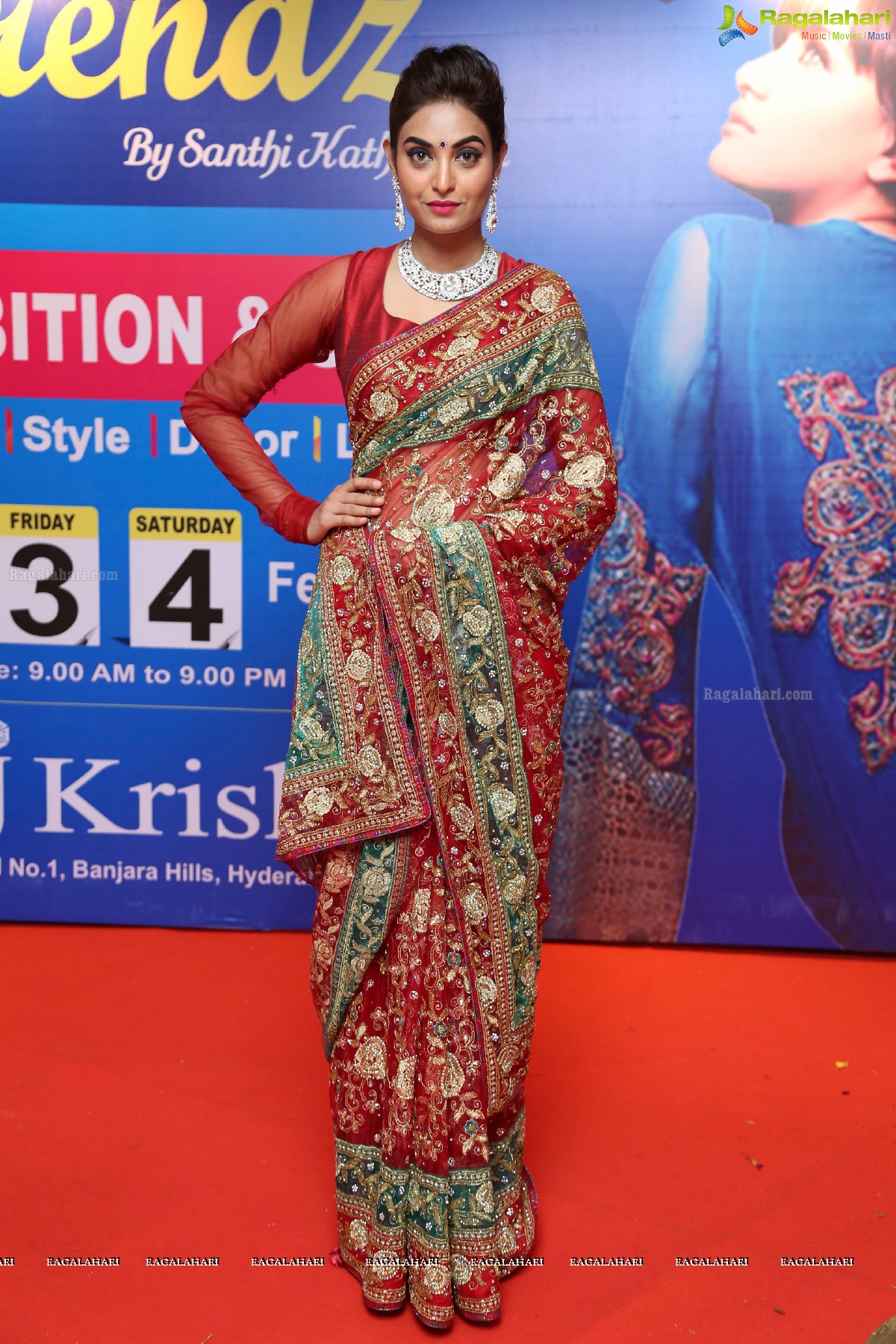 Grand Launch of Trendz Exhibition by Sharon Fernandes at Taj Krishna, Hyderabad