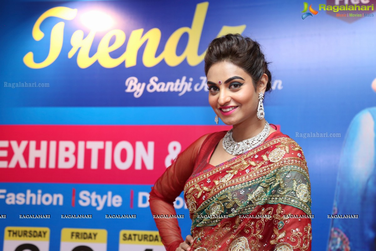 Grand Launch of Trendz Exhibition by Sharon Fernandes at Taj Krishna, Hyderabad