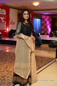 Trisha Love for Handloom Fashion Show at Taj Krishna