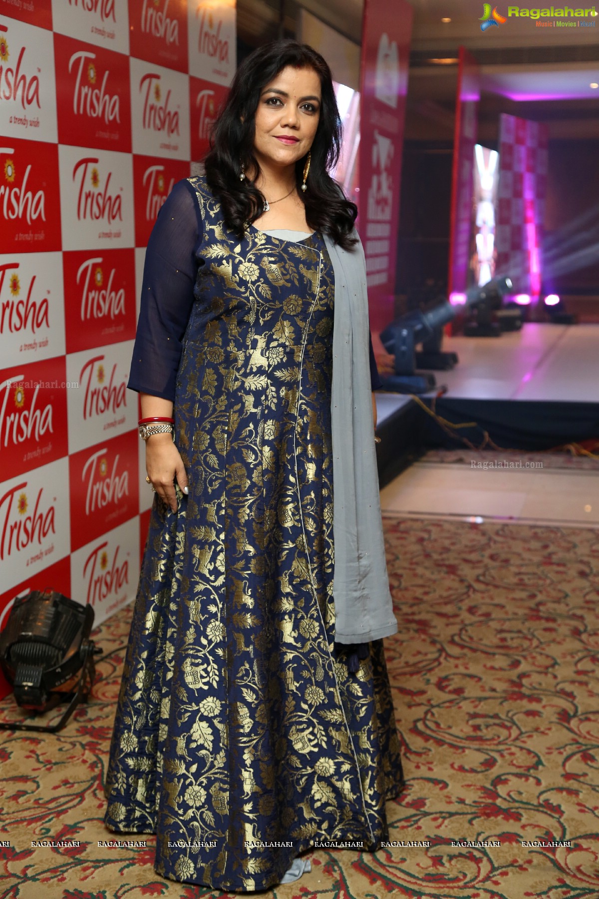 Trisha Love for Handloom Fashion Show at Taj Krishna, Hyderabad