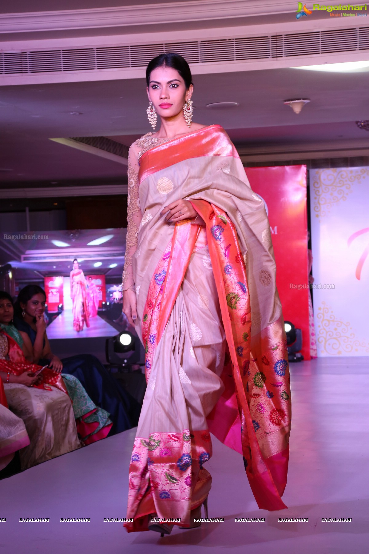 Trisha Love for Handloom Fashion Show at Taj Krishna, Hyderabad