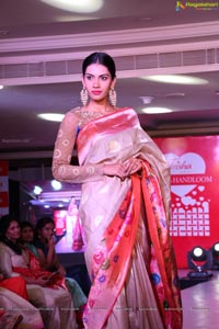 Trisha Love for Handloom Fashion Show at Taj Krishna