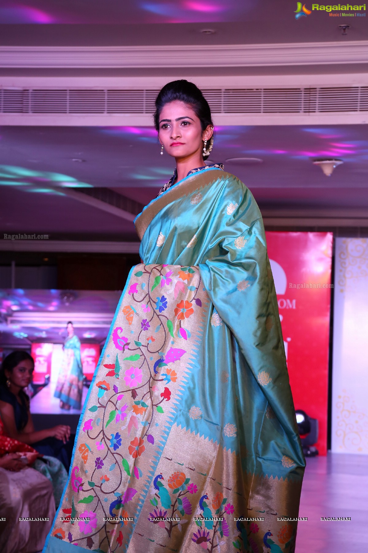 Trisha Love for Handloom Fashion Show at Taj Krishna, Hyderabad