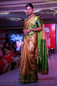 Trisha Love for Handloom Fashion Show at Taj Krishna