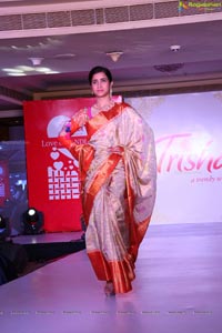 Trisha Love for Handloom Fashion Show at Taj Krishna