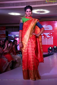 Trisha Love for Handloom Fashion Show at Taj Krishna