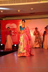 Trisha Love for Handloom Fashion Show at Taj Krishna