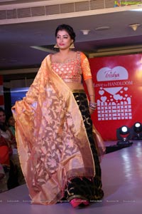 Trisha Love for Handloom Fashion Show at Taj Krishna