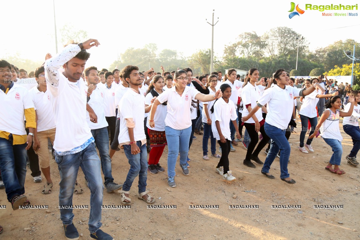 Vijayeebhava Walkathon at Sanjeevaiah Park, Hyderabad