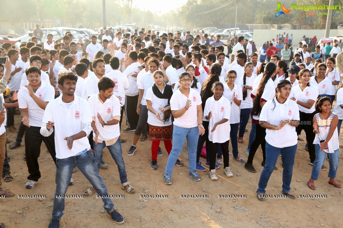 Vijayeebhava Walkathon at Sanjeevaiah Park, Hyderabad