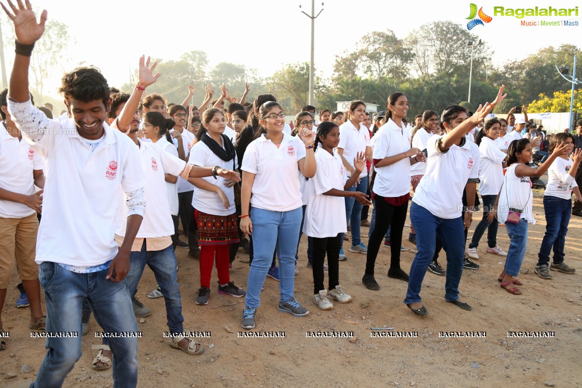 Vijayeebhava Walkathon at Sanjeevaiah Park, Hyderabad