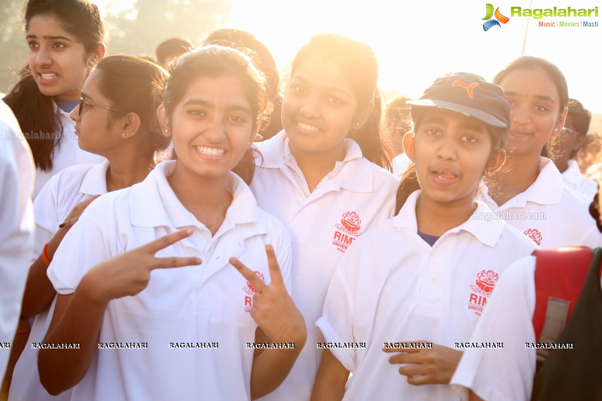 Vijayeebhava Walkathon at Sanjeevaiah Park, Hyderabad