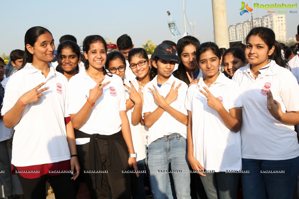 Vijayeebhava Walkathon at Sanjeevaiah Park, Hyderabad