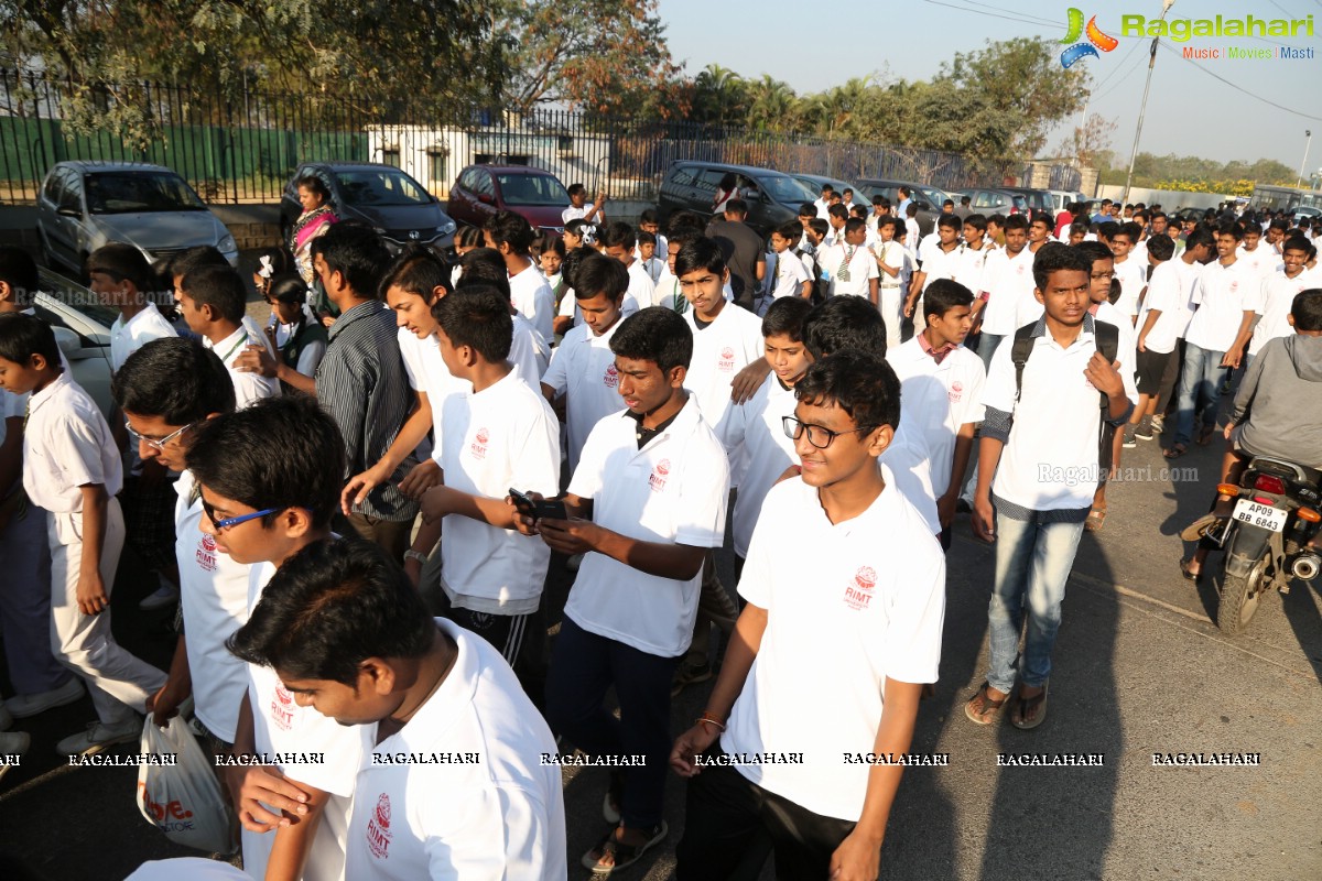 Vijayeebhava Walkathon at Sanjeevaiah Park, Hyderabad