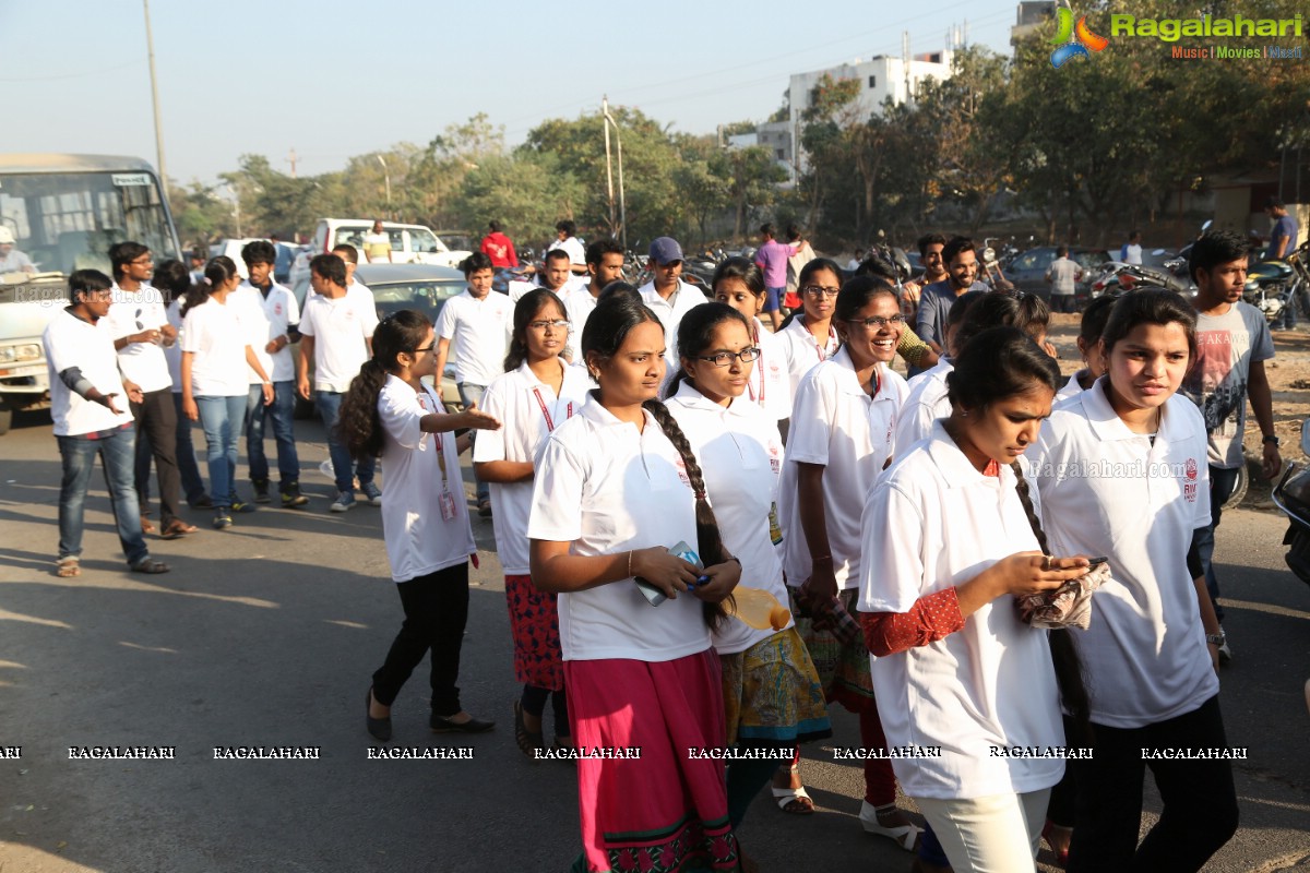 Vijayeebhava Walkathon at Sanjeevaiah Park, Hyderabad