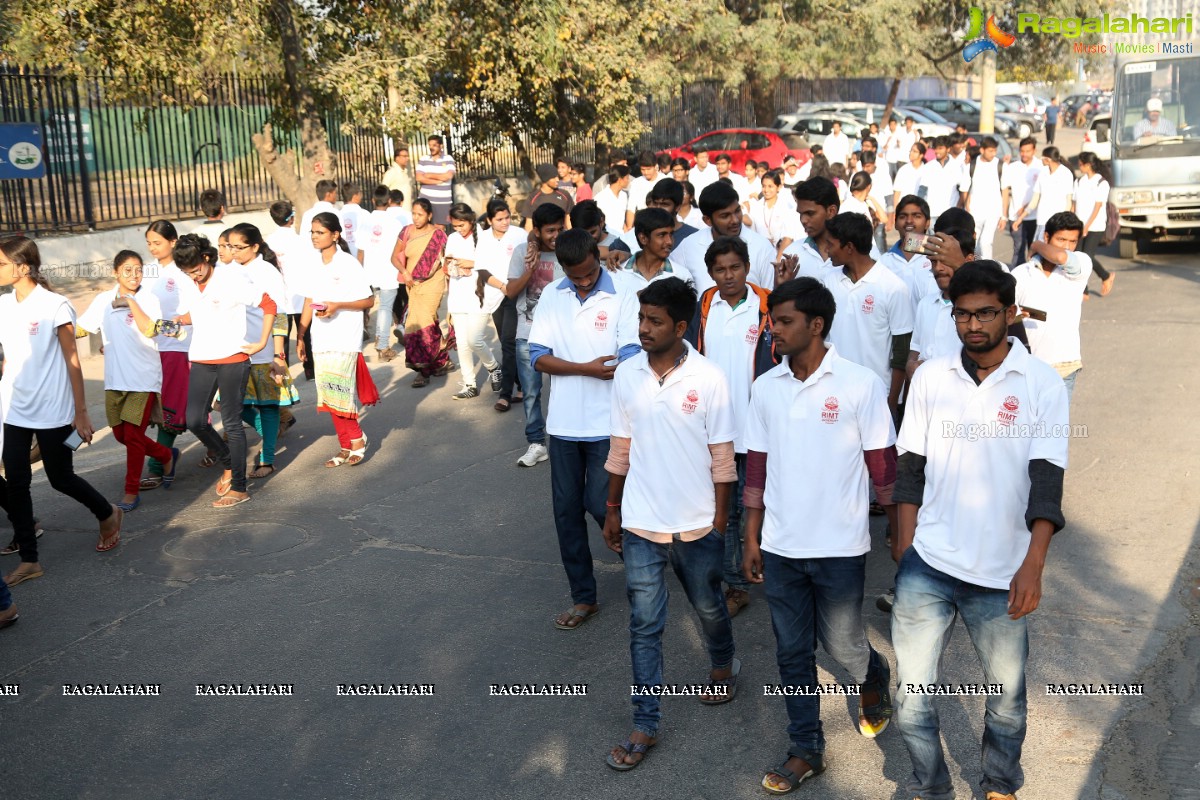 Vijayeebhava Walkathon at Sanjeevaiah Park, Hyderabad