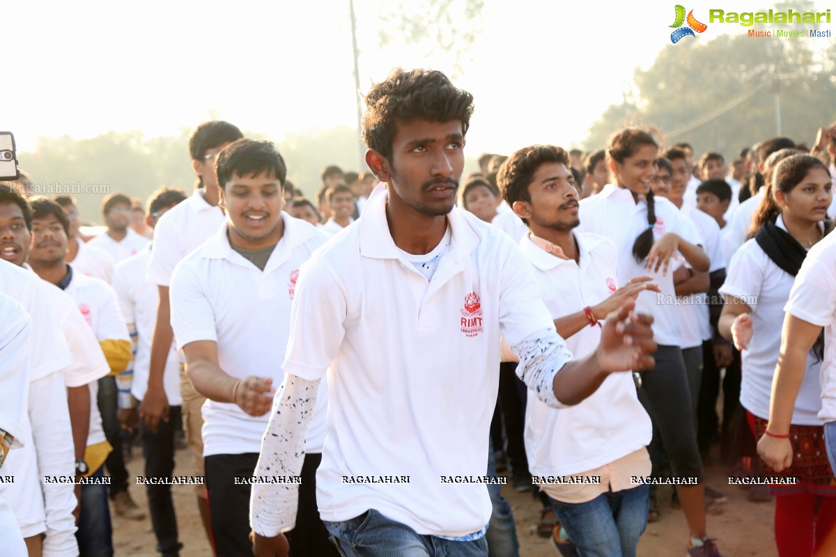 Vijayeebhava Walkathon at Sanjeevaiah Park, Hyderabad